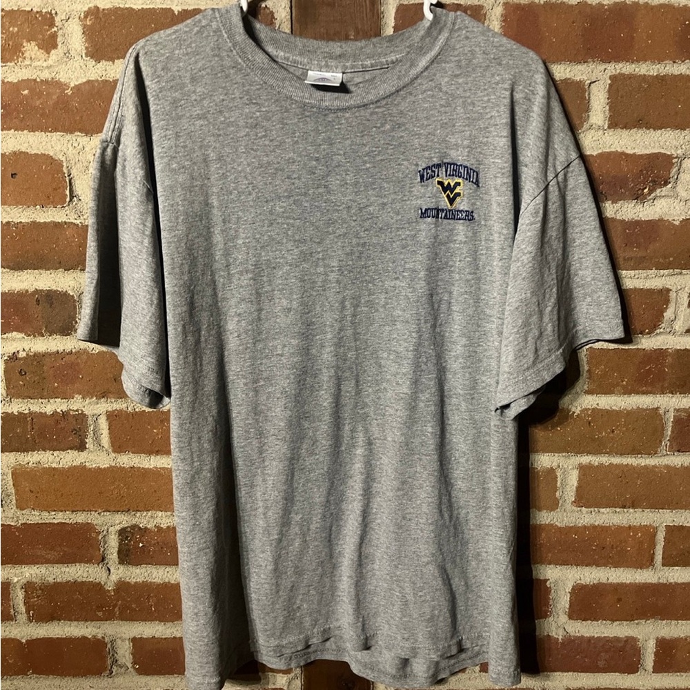 Vintage 90s West Virginia all embroidered shirt size large